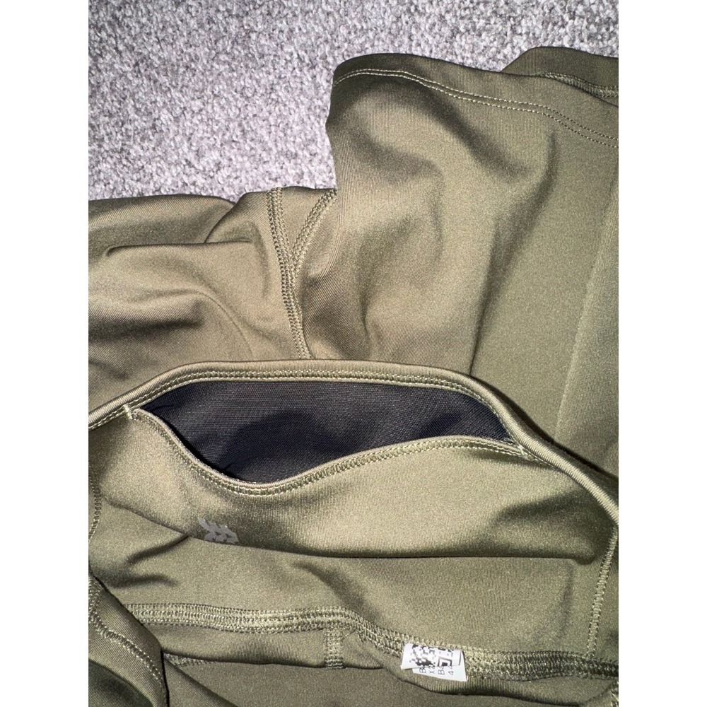 All In Motion Women's Olive Green High-Waisted Biker Shorts‎ - Picture 10 of 11
